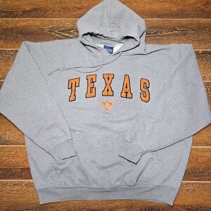 Vintage 00’s OVB Texas Longhorns Embroidered Kangaroo Pocket Hoodie Mens XL